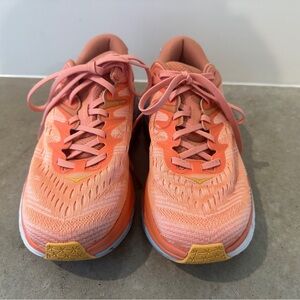 Hoka Gaviota Shoes/ Women's Peach Athletic Shoes